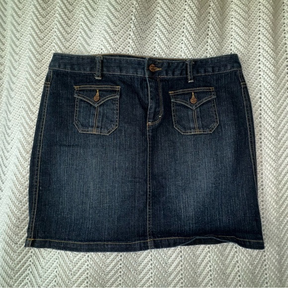 Women's Tommy Hilfiger Denim Mini Skirt - Size 12 - Picture 6 of 8